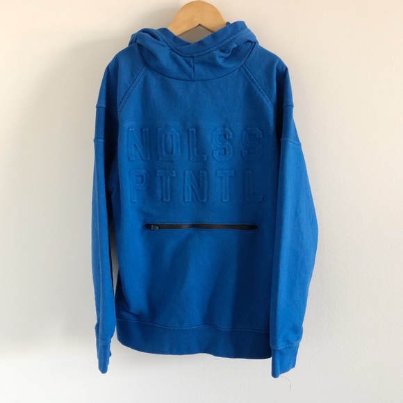 zara blue sweatshirt